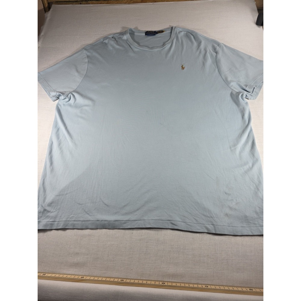 Polo Ralph Lauren Light Blue Short Sleeve Classic Fit Xxl